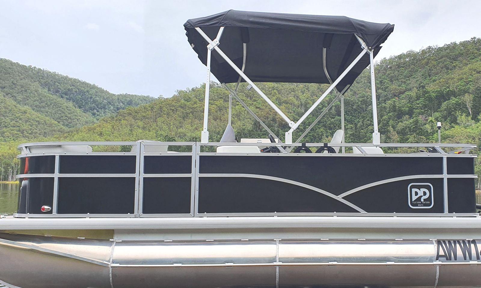2023 PLATINUM PONTOON BOATS 16ft Superior Pontoon Boat (No Trailer & No Motor)