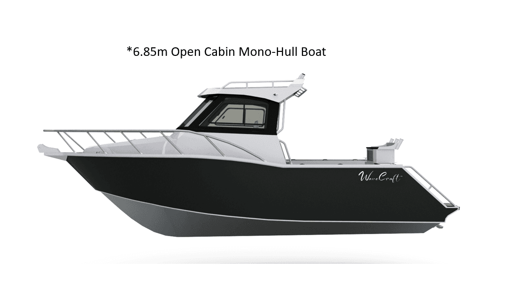 2023 WAVECRAFT 6.85m Open Cabin Mono-Hull Boat