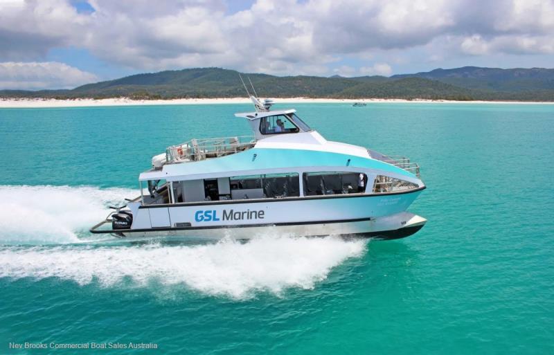 2019 ALUMARINE Z Bow Catamaran
 12m x 5.5m Tourism