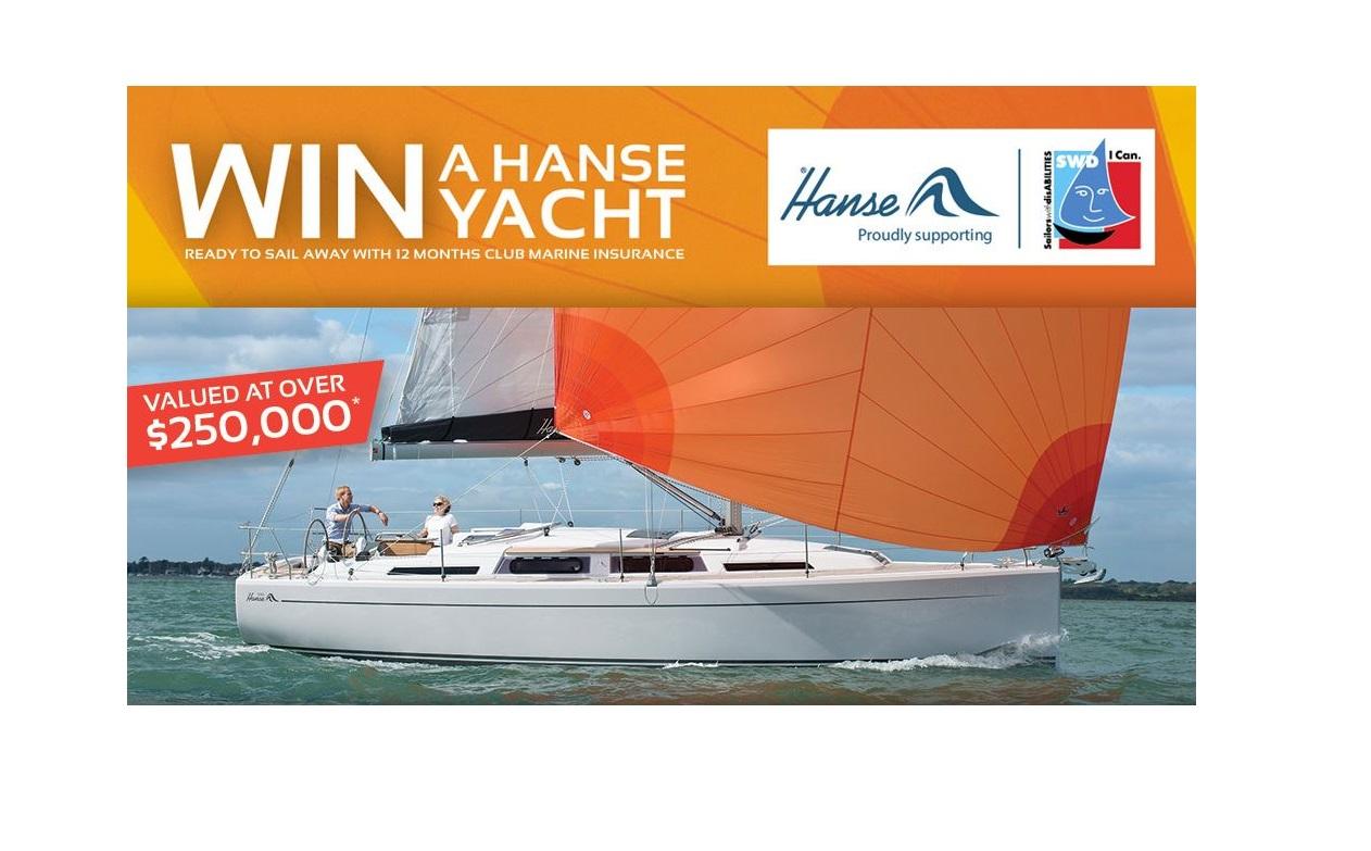 Fancy winning a Hanse 345 sailing yacht worth a cool $250,000? You need to be quick as entries close