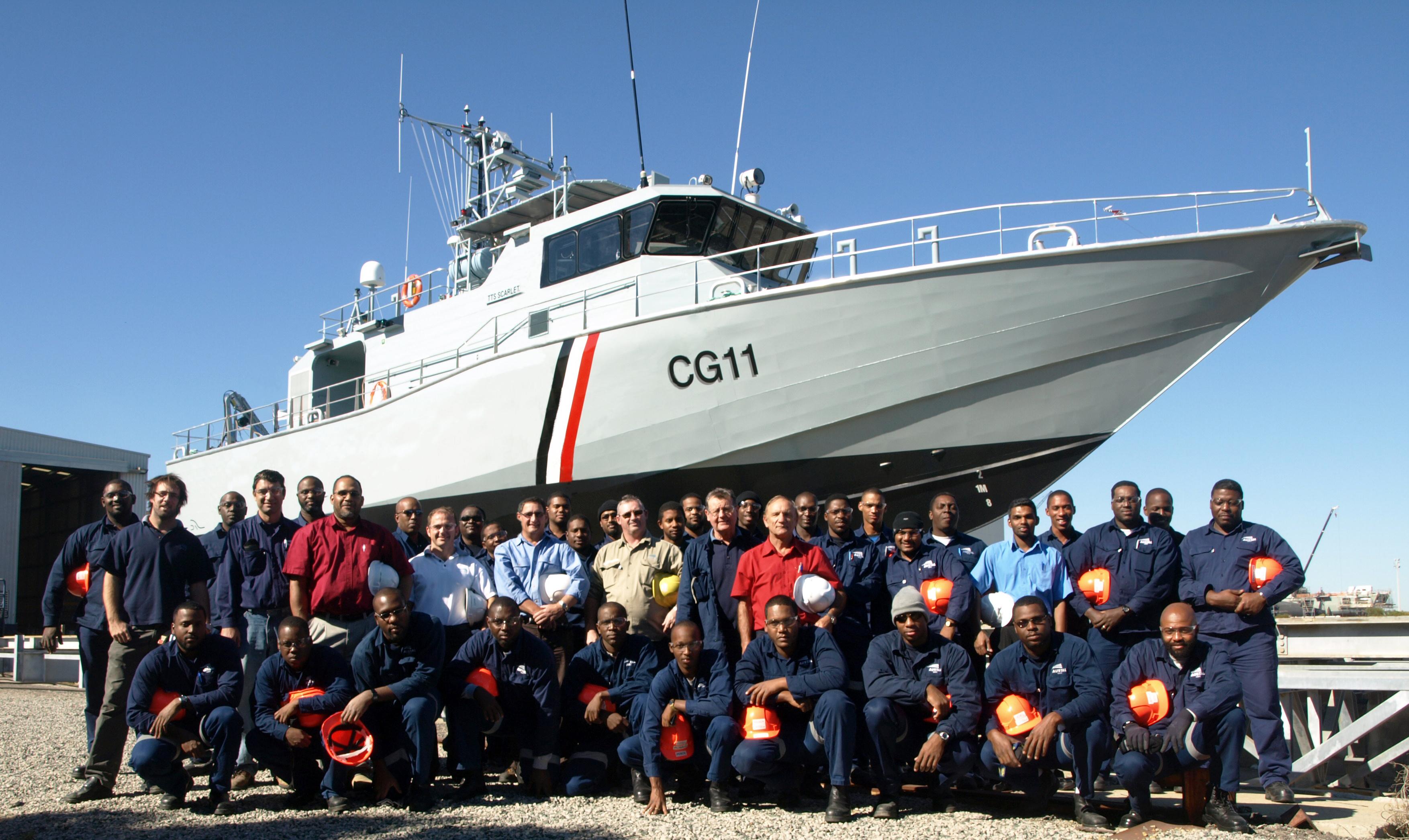 COMMERCIAL - Fast Patrol Craft crew complete Austal training
