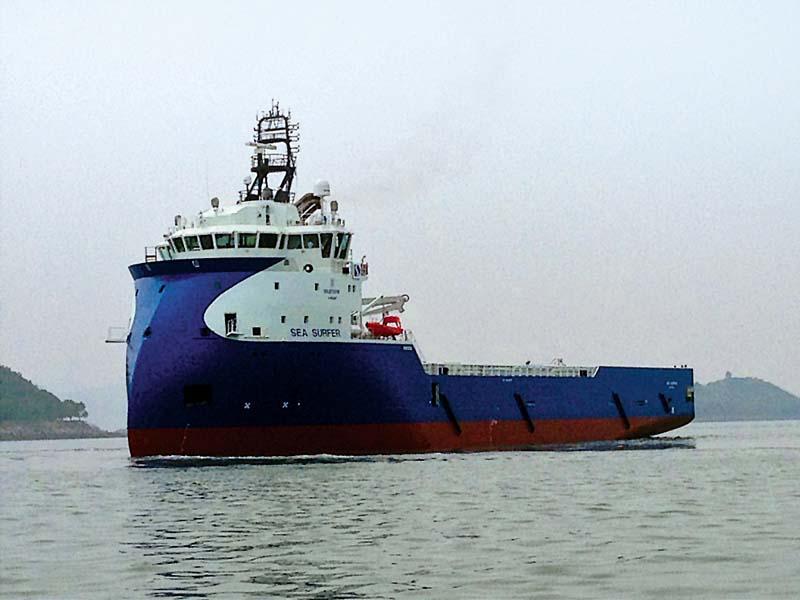 Sea Surfer is a charter vessel operated by Australian Offshore Solutions that will support the Gorgo