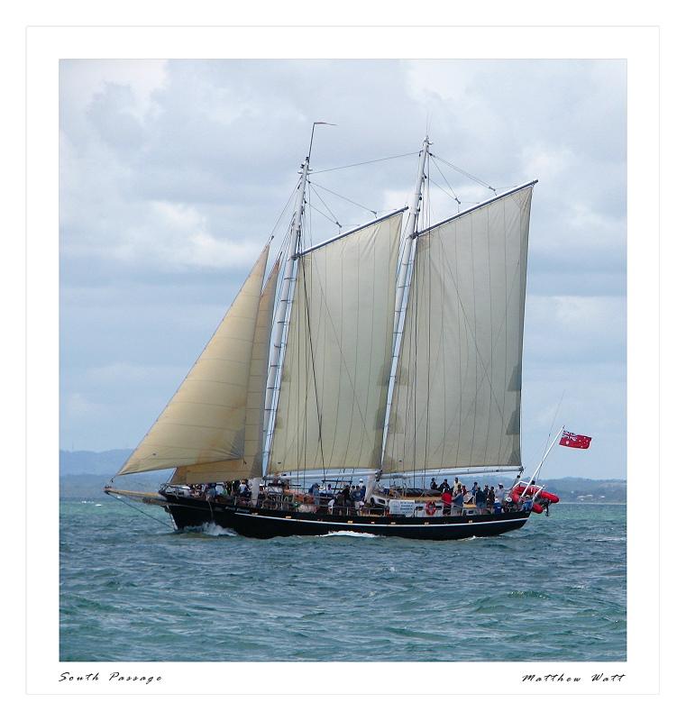 WEEKEND WEB — Crew aboard the tall ship <I>South Passage</I>