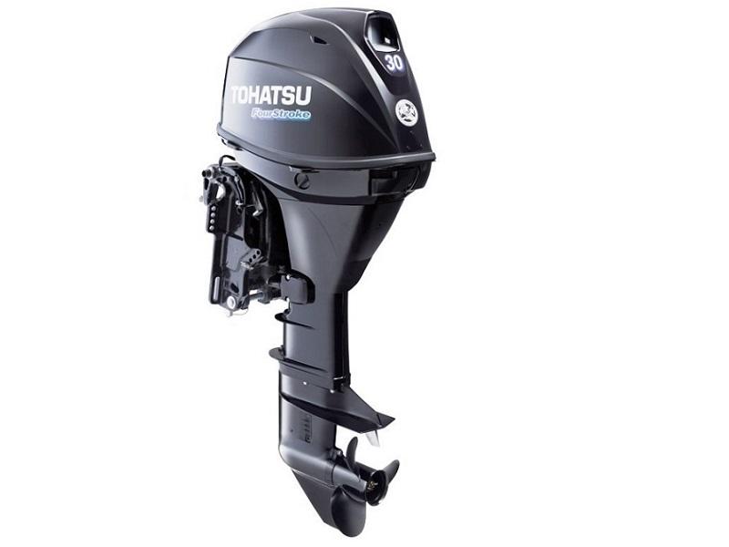 The Tohatsu 30C outboard motor comes with several new features including the TOCS “Tohatsu On-board 