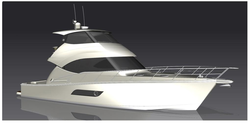 NEW BOATS — Riviera announces new 50 Enclosed Flybridge