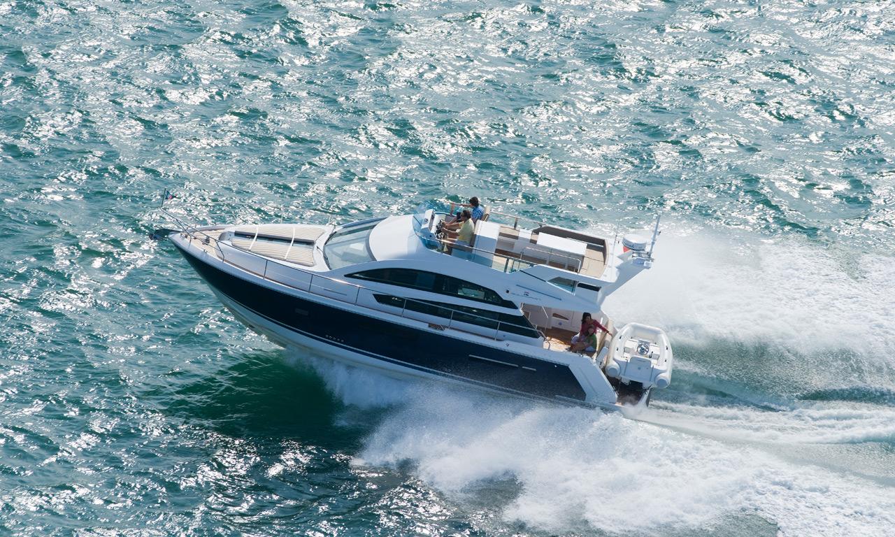 NEW BOATS — Fairline shines out west