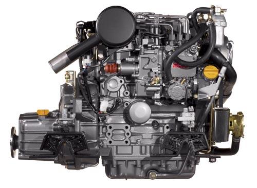The Yanmar 3YM30 marine diesel engine is the most powerful three-cylinder indirect-injection marine 