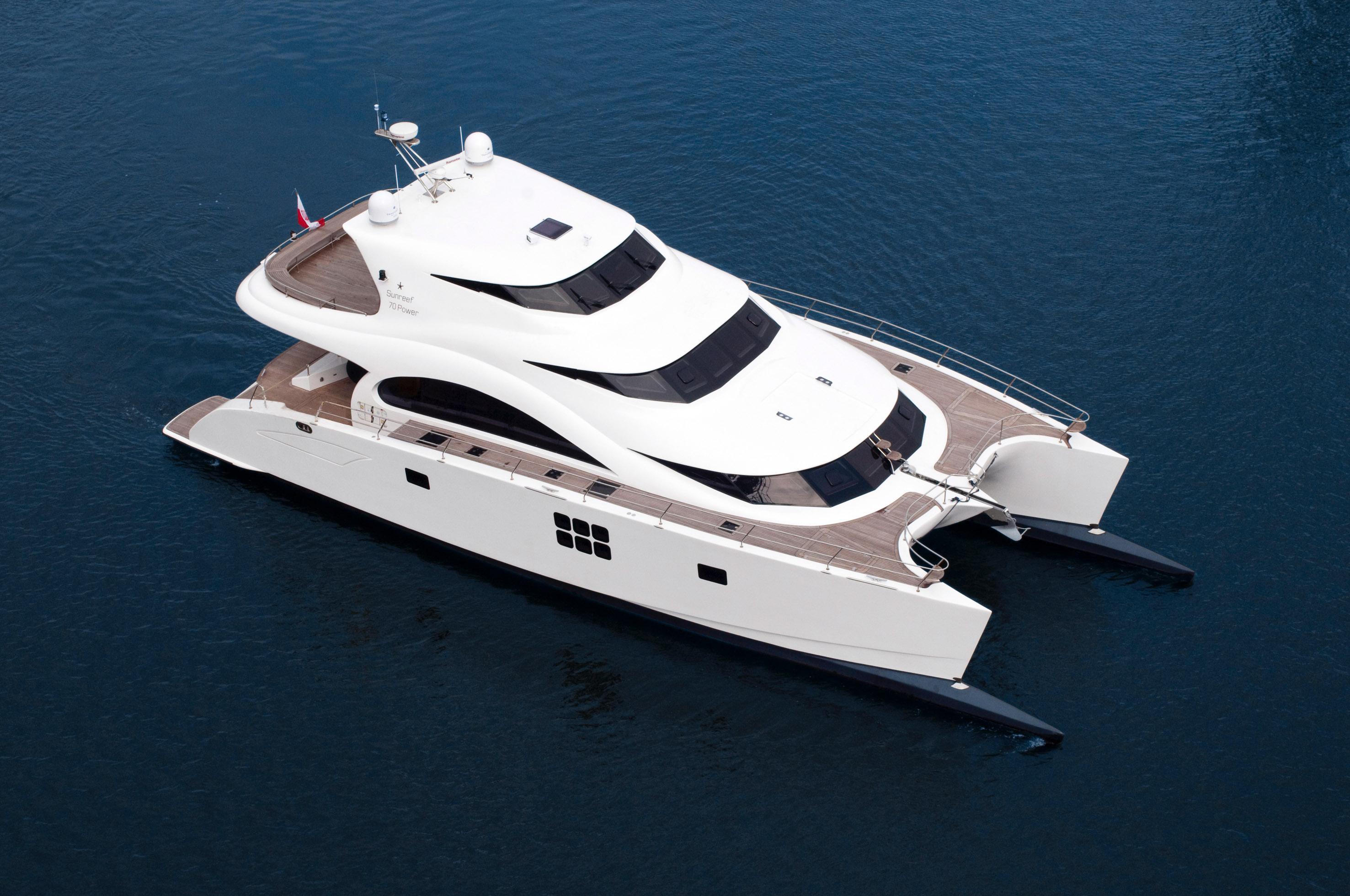 NEW BOATS - 70 Sunreef Power Expedition Catamaran launched