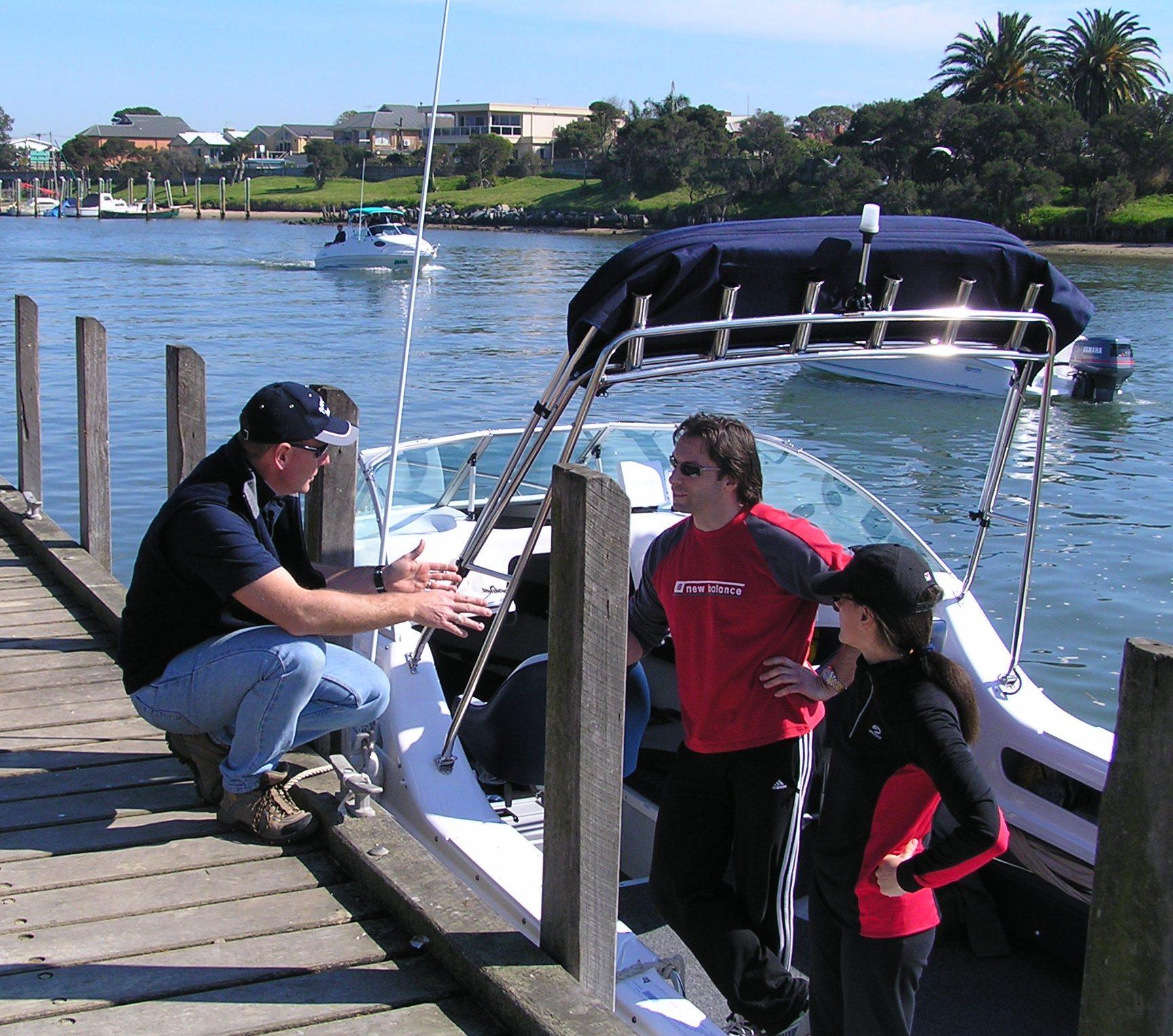 GET A FREE BOAT HANDLING COURSE