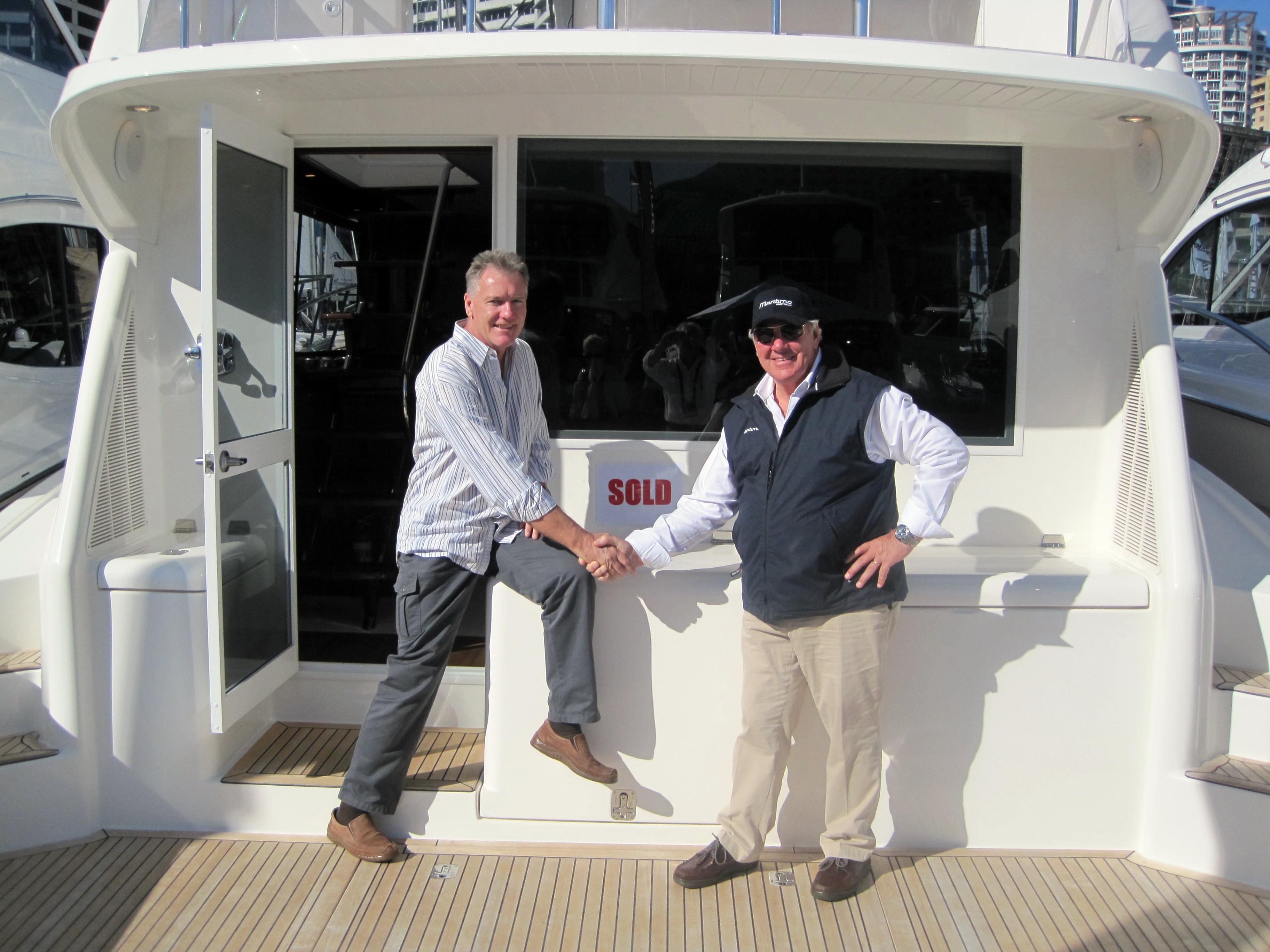 NEWS — Maritimo on track after 2011 Sydney boat show