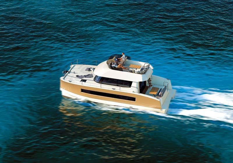 The Fountaine Pajot MY37 has a starting price of $590,000 via Multihull Solutions.