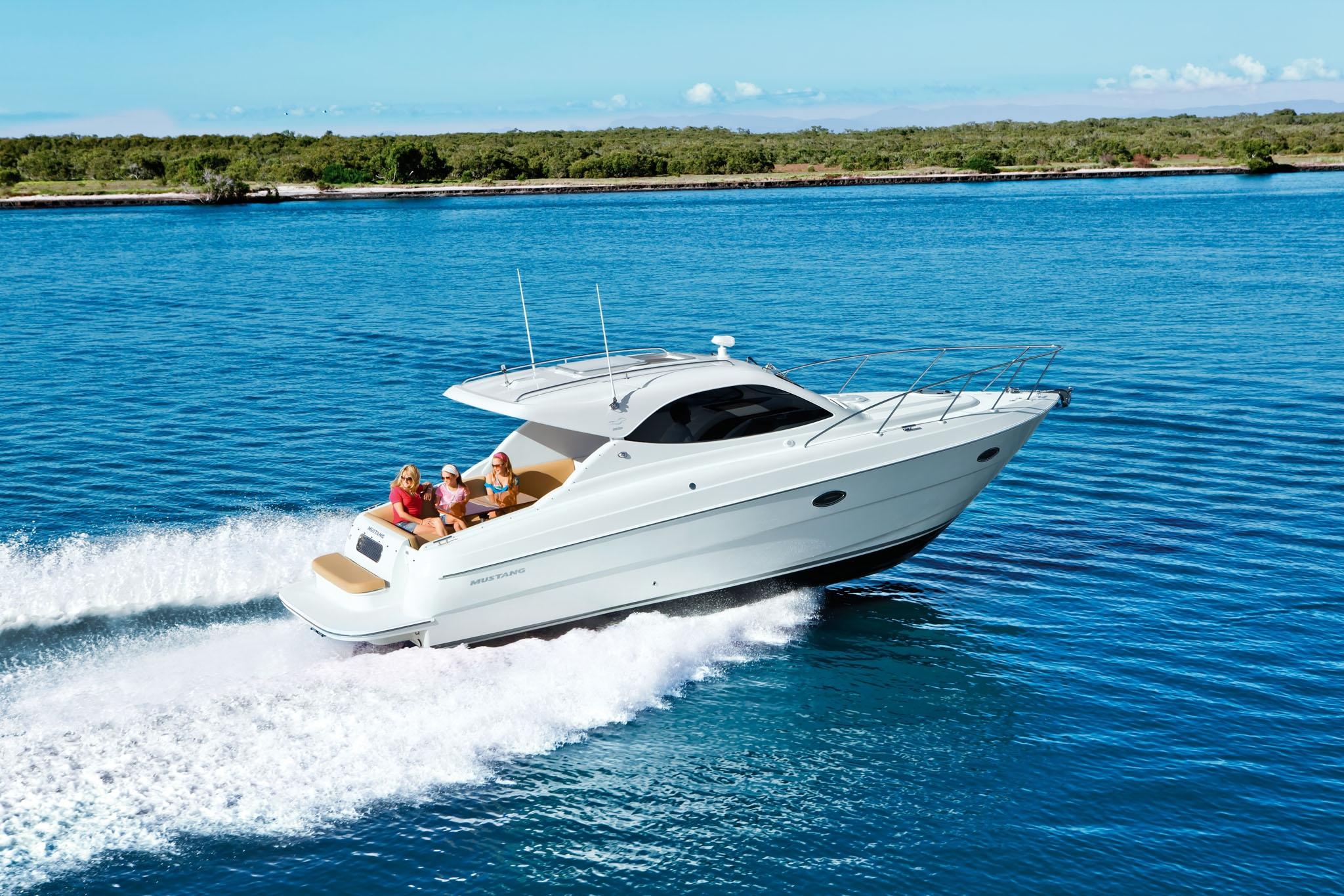 NEW BOATS — Sydneysiders sold on compact Cruiser, Maritimo says