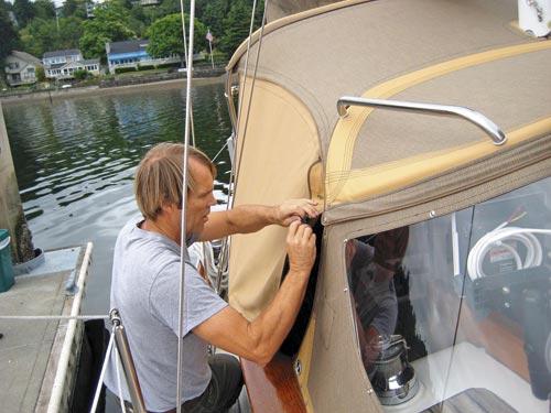 Properly replacing marine upholstery and a custom canvas boat cover often comes down to effective co