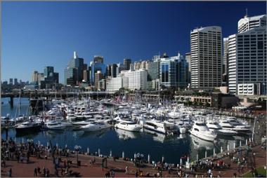 The Sydney Boat Show opens in Darling Harbour today.