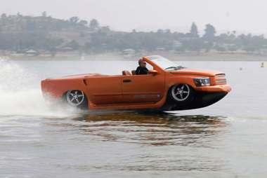 From the US: the Python WaterCar amphibious vehicle