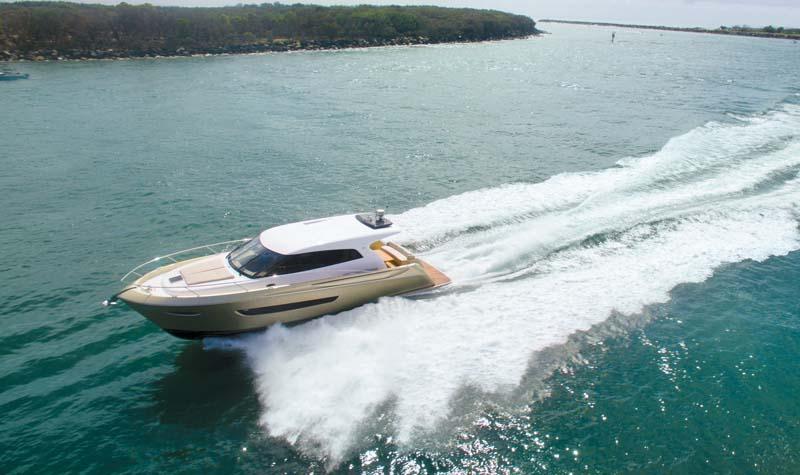 Elandra Yachts is offering a refreshed interior on its acclaimed Elandra 53.